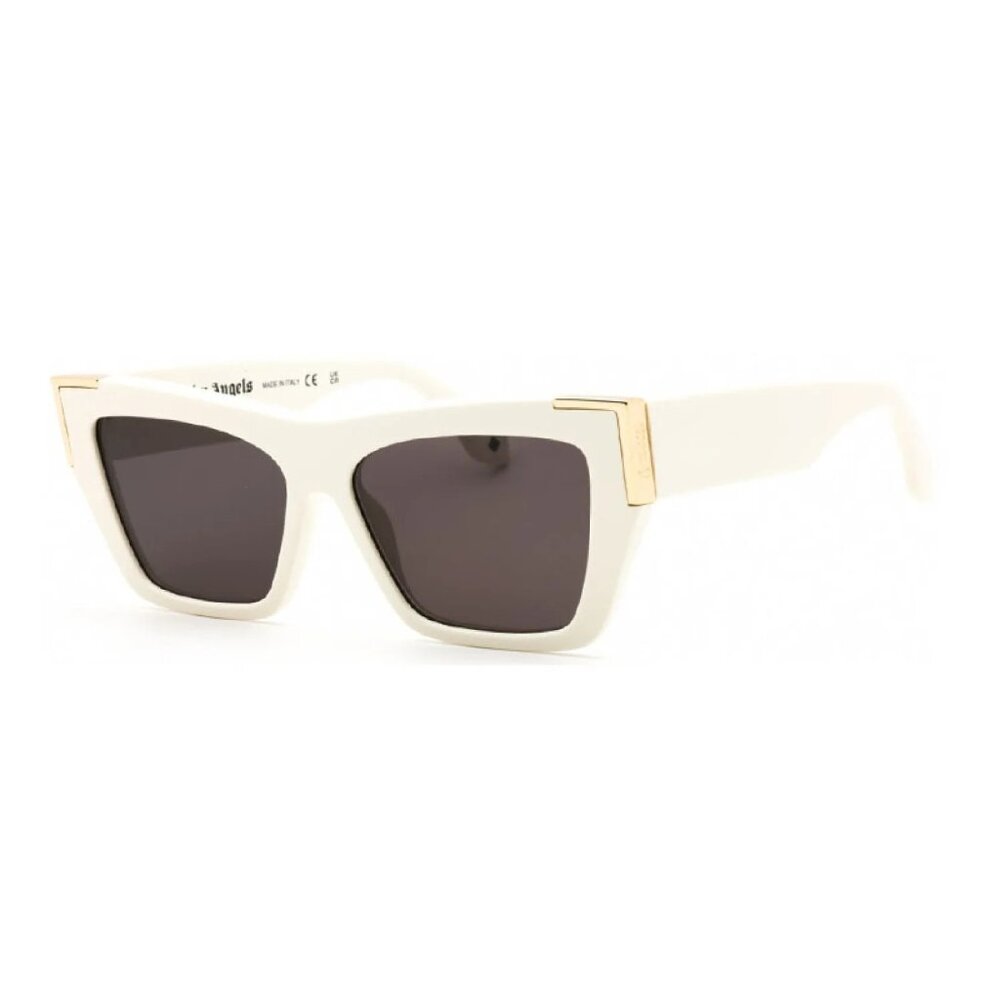 NEW PALM ANGELS SUNGLASSES WHITE WOMEN EYEWEAR PERI099 HOLLYWOOD 0107